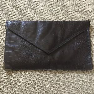 Brown Clutch Purse